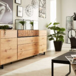 Interliving Wohnzimmer Serie 2106 – Sideboard 620810, Raucheiche inside Wohnzimmer Sideboard Holz