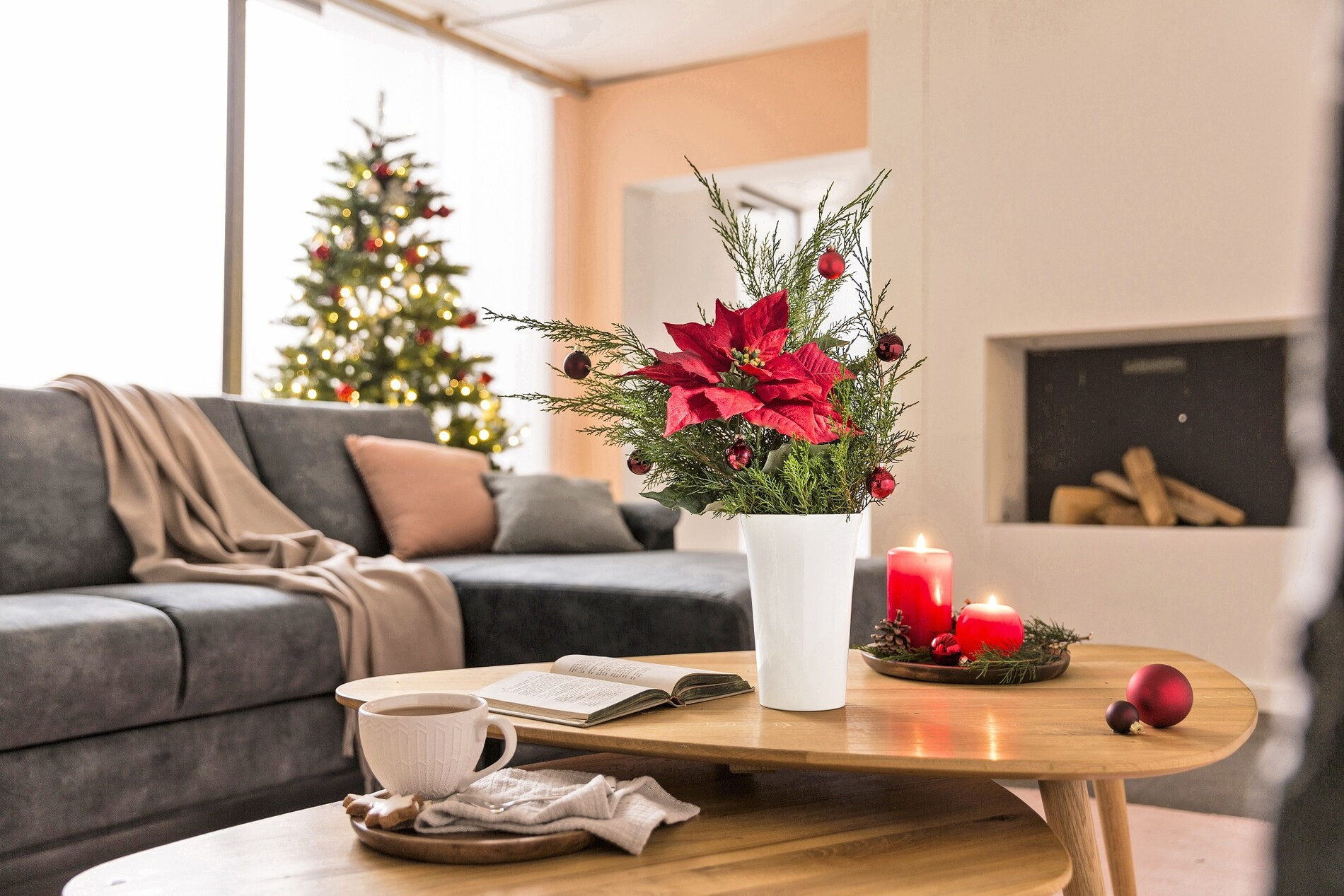 Weihnachtliches Wohnzimmer: So Wird Es Festlich In Ihrem Zuhause regarding Weihnachtlich Dekorieren Wohnzimmer