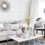 Wohnzimmer Look In Rosa, Weiß & Silber – #Instashop Within Rosa Grau Wohnzimmer